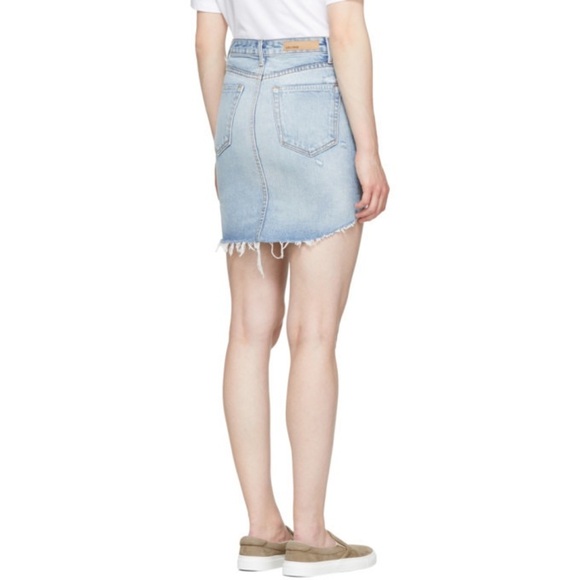 GRLFRND Rhoda Mini Denim Skrit NWT - Picture 3 of 12